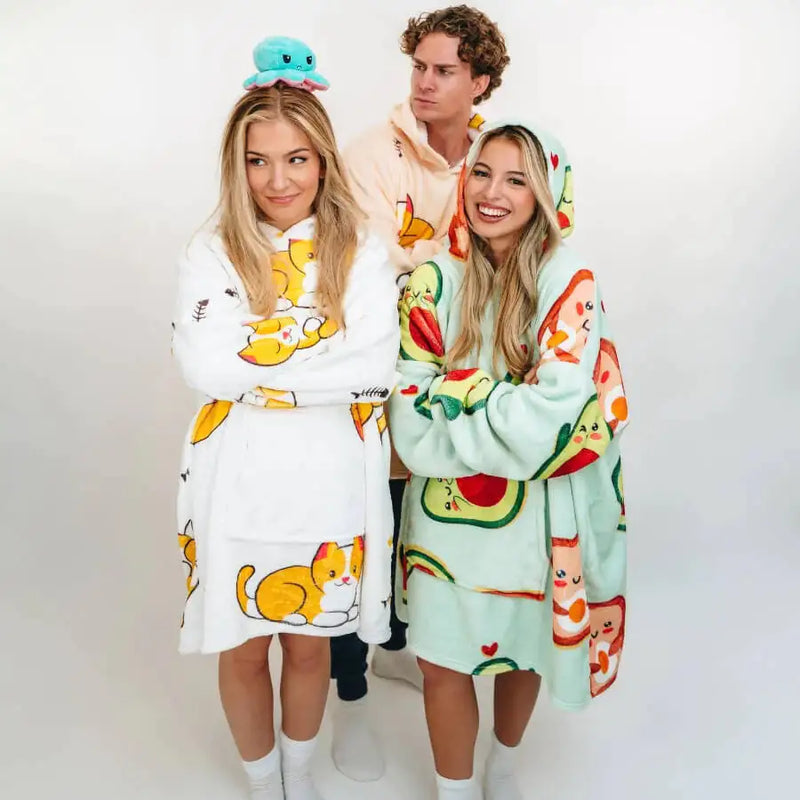 Cloud Soft Blanket Hoodies for the whole Family