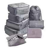 8Pcs/set Large Capacity Travel Organizer - The Next Door Neighbor 