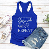 Tank Top "Coffee & Yoga"