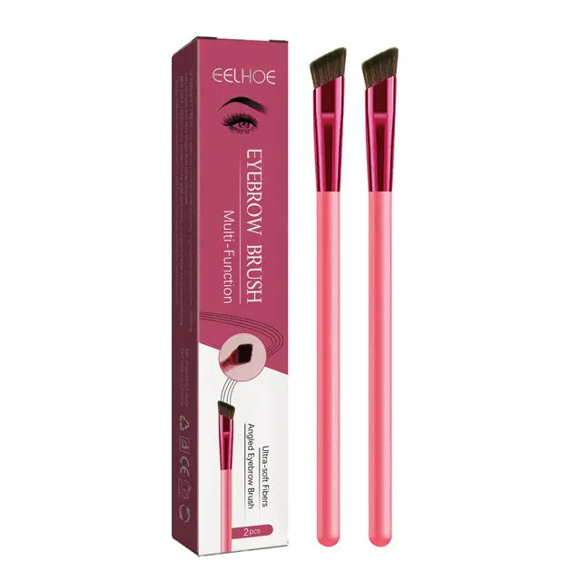 Precision Angled Eyebrow Brush Set - The Next Door Neighbor 