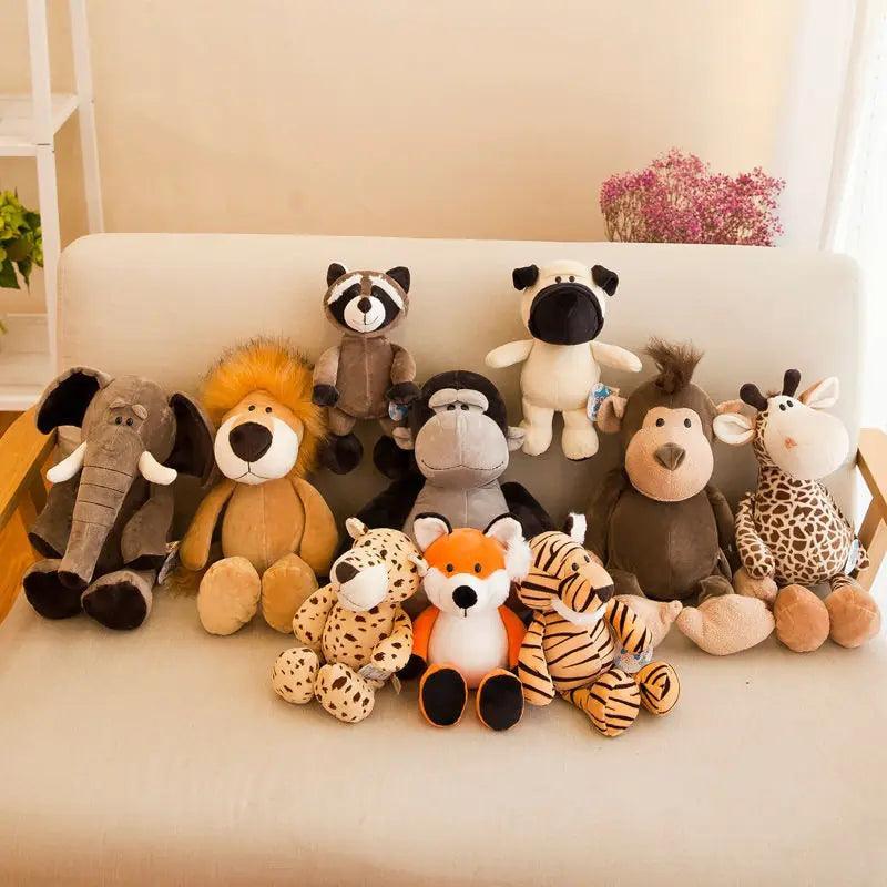 Jungle Animals Stuffed Toys - The Next Door Neighbor 