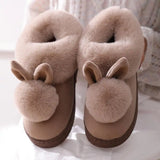 Warm & Fuzzy Bunny Slippers - The Next Door Neighbor 