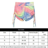 Colorful Tie-dye High-Waist Shorts - The Next Door Neighbor 