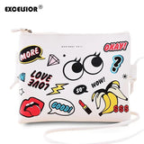 Fashion Cartoon Printed Mini Women's Bag - The Next Door Neighbor 