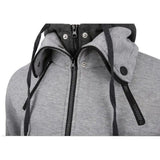 Double Zipper Hoodie Jacket for Men - The Next Door Neighbor 