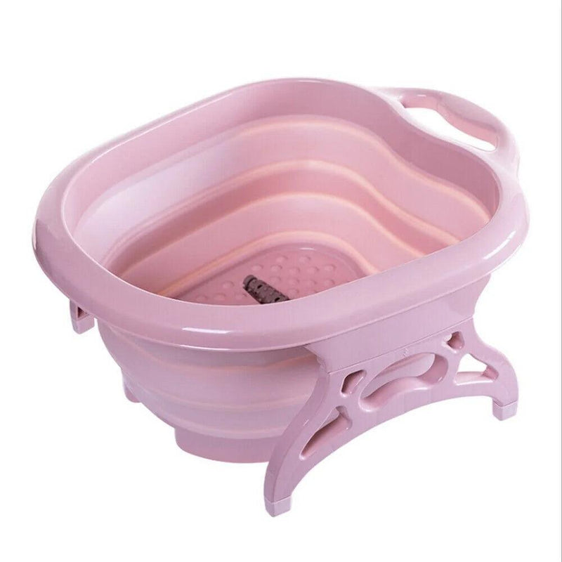 Portable Folding Foot Tub with Massage Balls - The Next Door Neighbor 