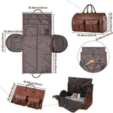 Convertible Garment Bag With Multi-Pocket Design