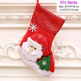 Santa Snowman Christmas Stockings - The Next Door Neighbor 