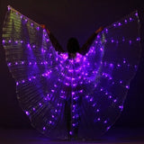 Kids LED Colorful Butterflies Wings With Telescopic Stick