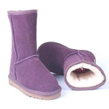 Genuine Cowhide Winter Boots - The Next Door Neighbor 