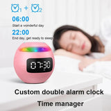 Mini LED Display Alarm Clock Bluetooth Speaker - The Next Door Neighbor 