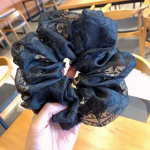 Oversized Hair Scrunchies