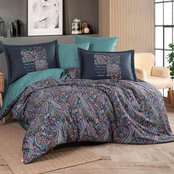 Hobby Clementina Double 300TC Satin Duvet Cover Set