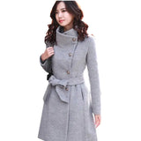 Woman's Cashmere Long Winter Coat