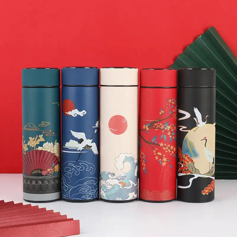 Oriental Style Smart Thermos