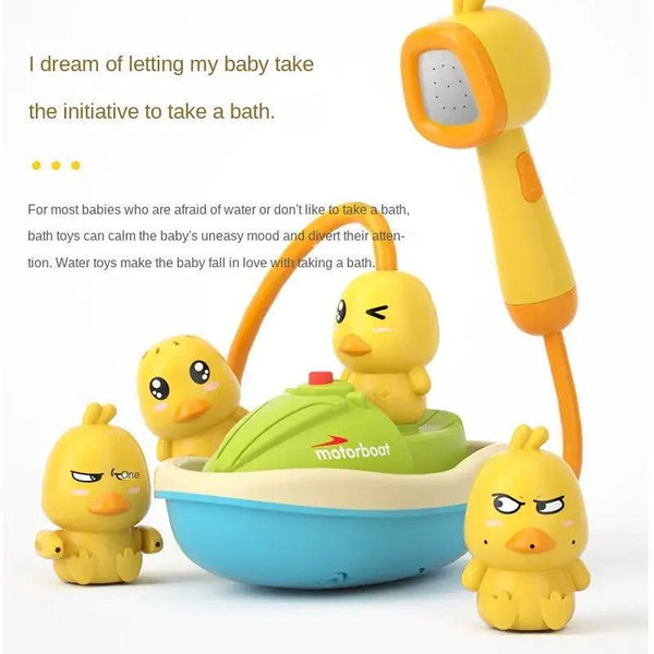 Electric Duck Sprayer Bath Toy Set - The Next Door Neighbor 