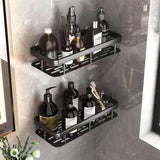 Wall Hanging Corner Rectangular Rack Bathroom Shelf