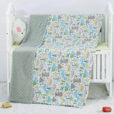 Cotton Cartoon Baby Blanket