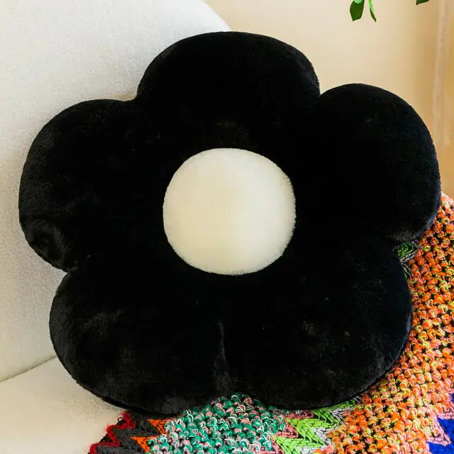 Plush Flower Pillow