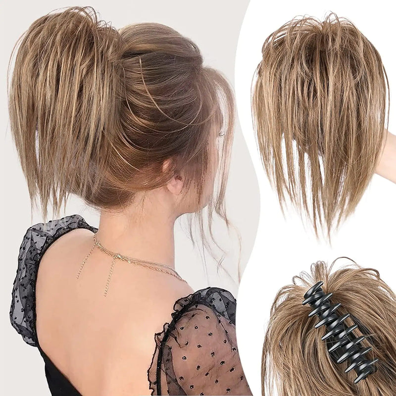 Messy Ponytail Clip Extension - The Next Door Neighbor 