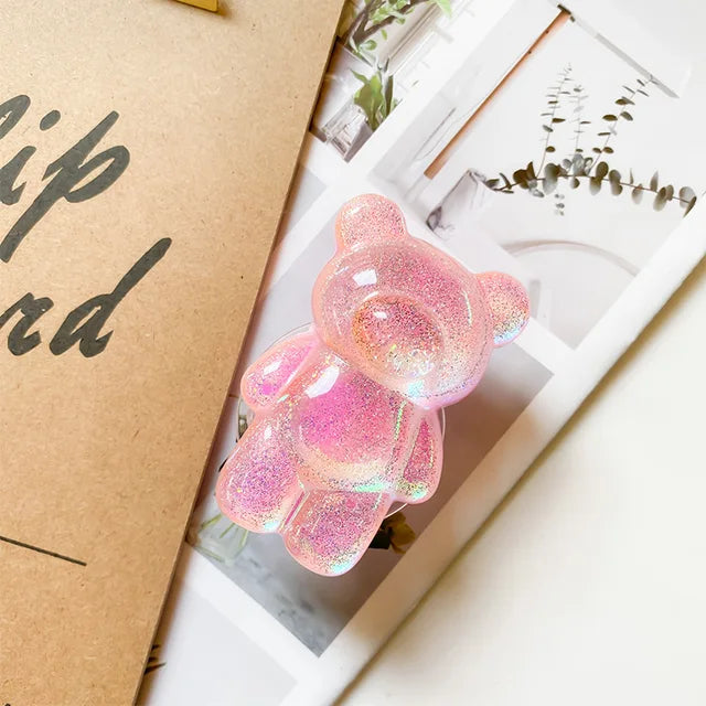 Glitter Bear Cell Phone Holder - The Next Door Neighbor 