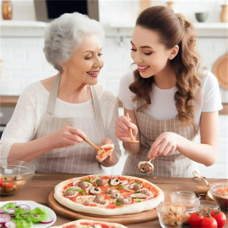 Wooden Handle Pizza Scoop - The Next Door Neighbor 