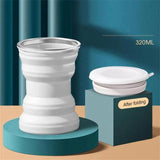 Silicone Retractable Cup With Lid - The Next Door Neighbor 