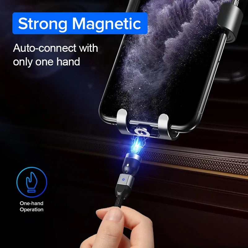 Magnetic USB Type C Micro Cable Phone Charger