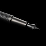 Samurai Black Metal Fountain Pen - The Next Door Neighbor 