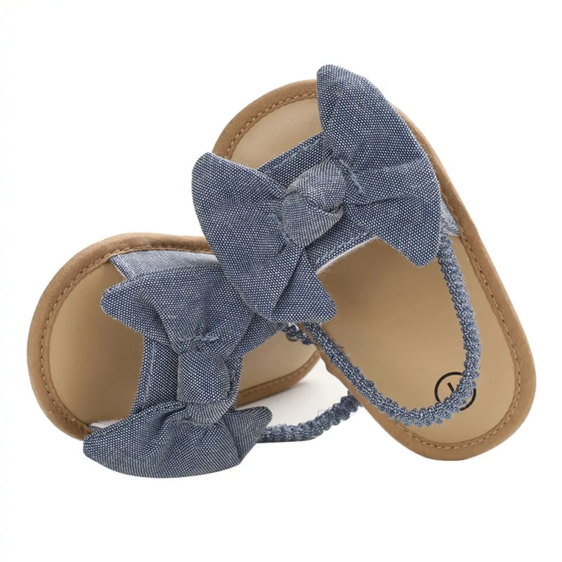 Baby Girls Bow Knot Sandals - The Next Door Neighbor 