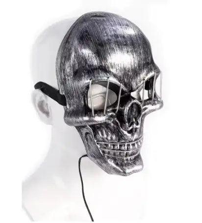 LED Skull Halloween Mask