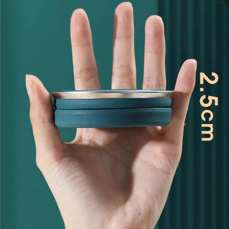 Silicone Retractable Cup With Lid - The Next Door Neighbor 