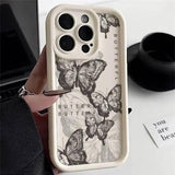 Oil Painting Butterfly Soft Phone Case - The Next Door Neighbor 