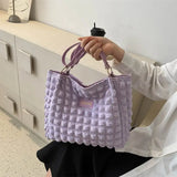 Chic Canvas Square Vertical Bag