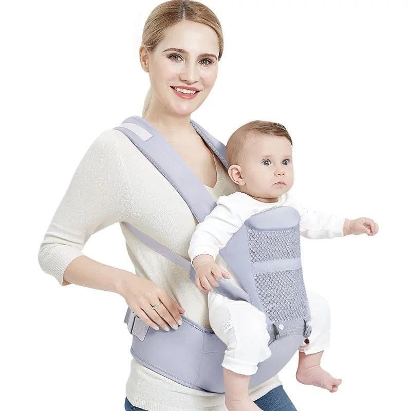 Baby Carrier With Hip Seat - The Next Door Neighbor 