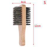 Men's Boar Bristle Wooden Hairbrush