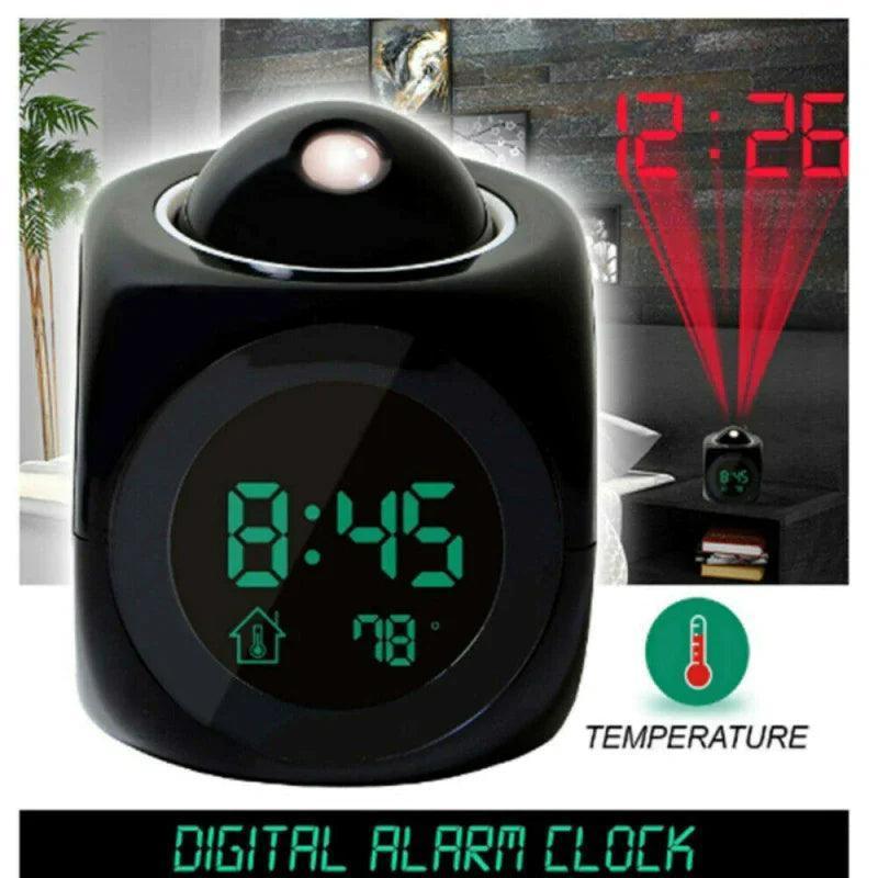 LED Projection Alarm Clock - The Next Door Neighbor 