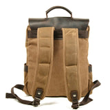 Durable Stylish Waxed Canvas Backpack