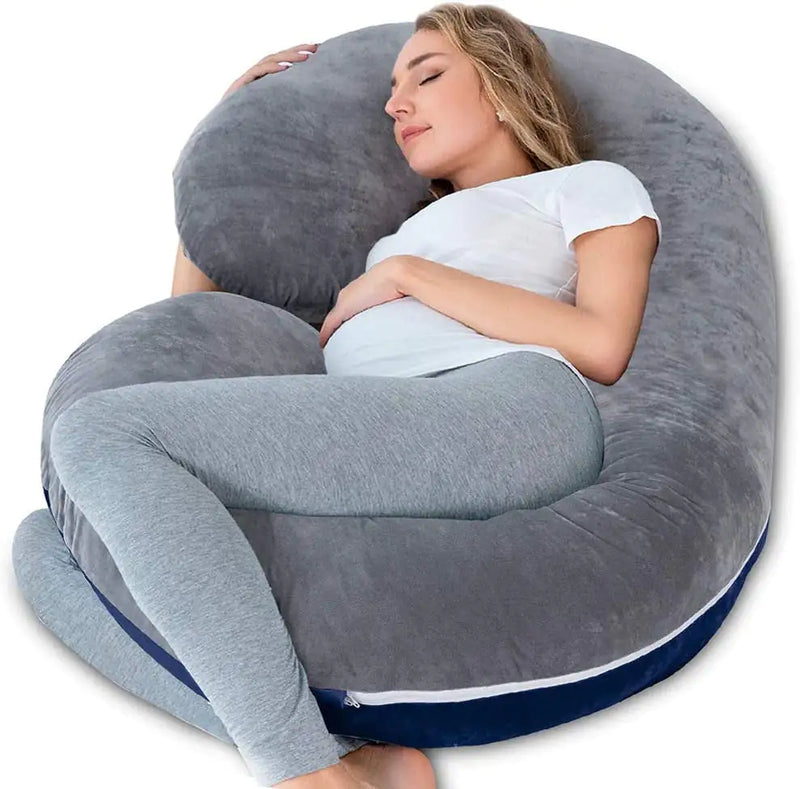 C-Shaped Body Pregnancy Pillow - The Next Door Neighbor 