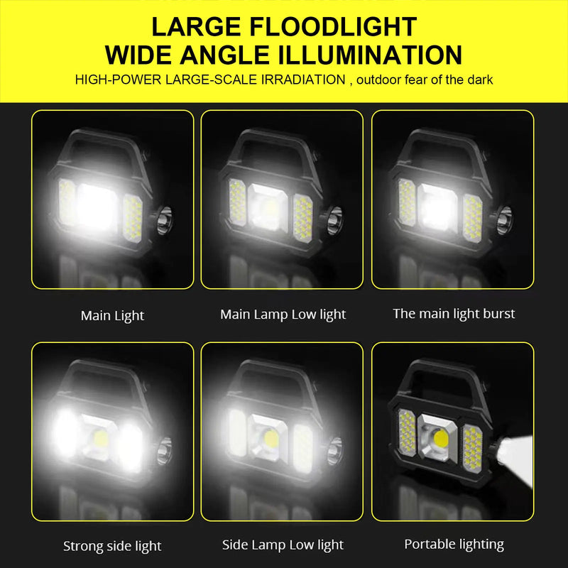 500LM Solar Rechargeable Flashlight - The Next Door Neighbor 