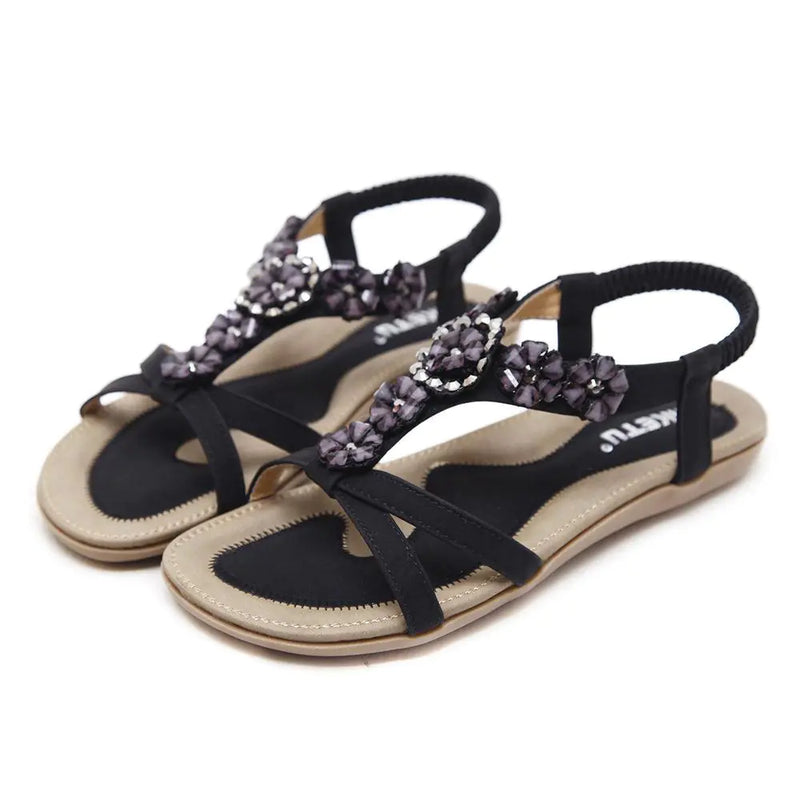 Bohemian Summer Sandals - The Next Door Neighbor 