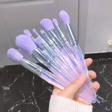 Purple Makeup Brush Set - The Next Door Neighbor 