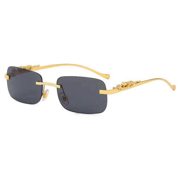 Rimless Square Sunglasses - The Next Door Neighbor 