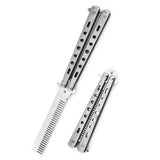 Foldable Stainless Steel Comb - The Next Door Neighbor 