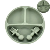 Baby Silicone Plate Set - The Next Door Neighbor 