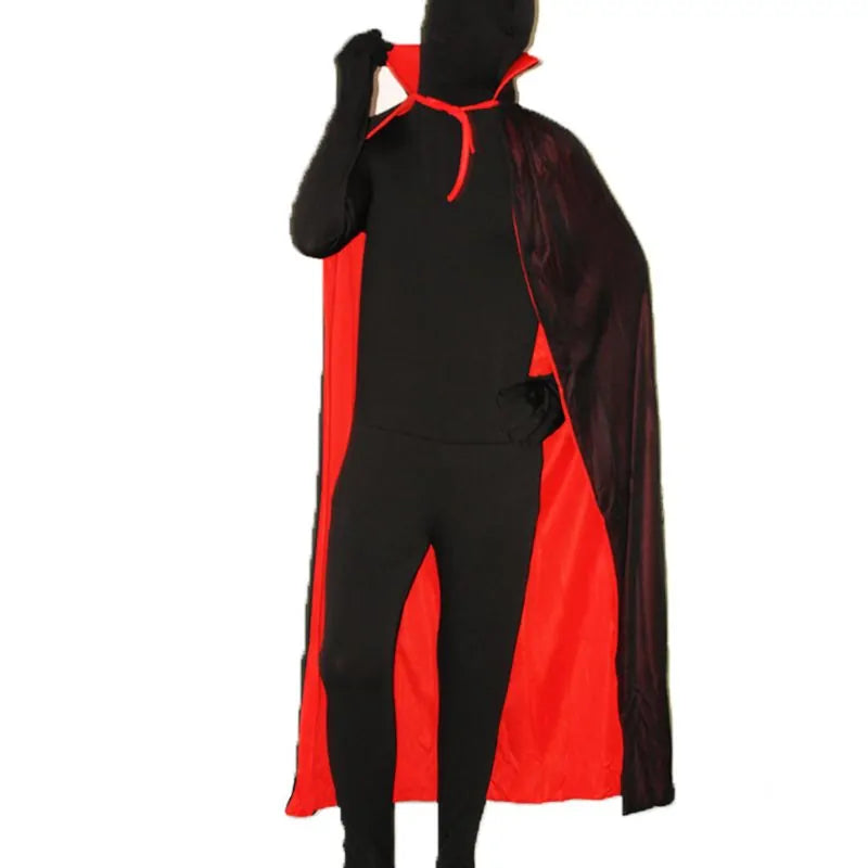 Reversible Red and Black Vampire Cloak