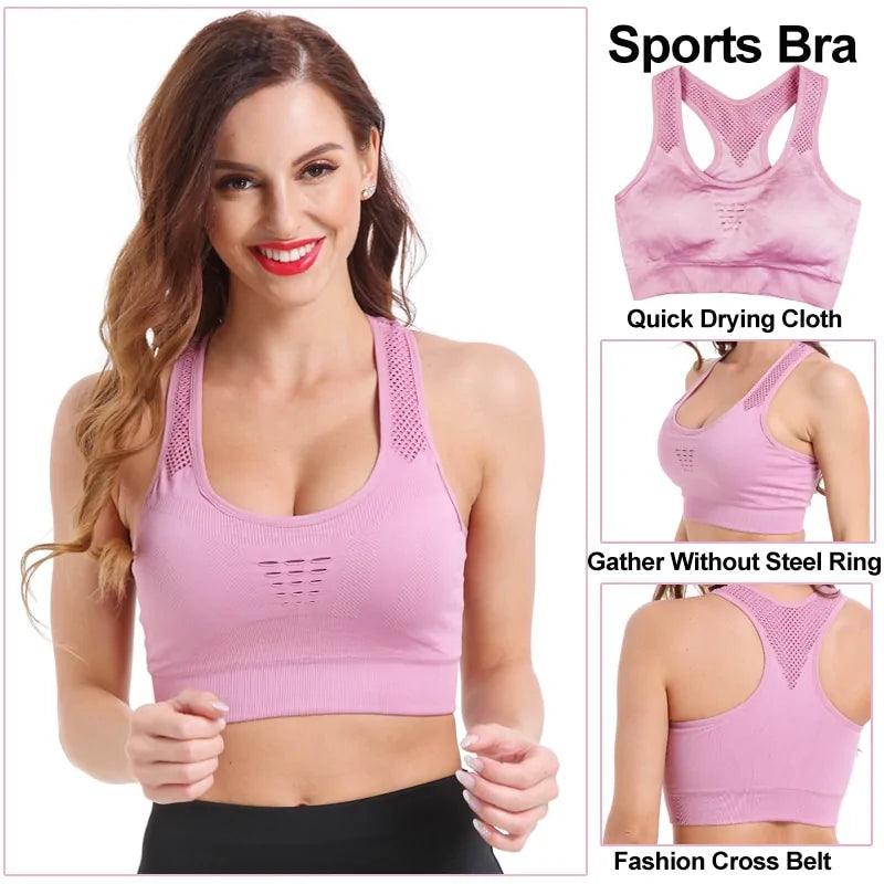 High Impact Seamless Sports Bra - The Next Door Neighbor 