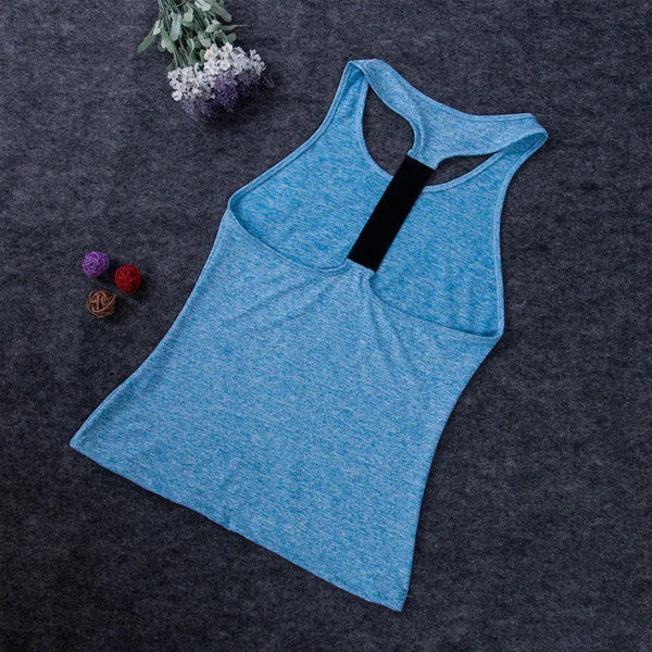 Casual Sleeveless Women Yoga Shirts - The Next Door Neighbor 