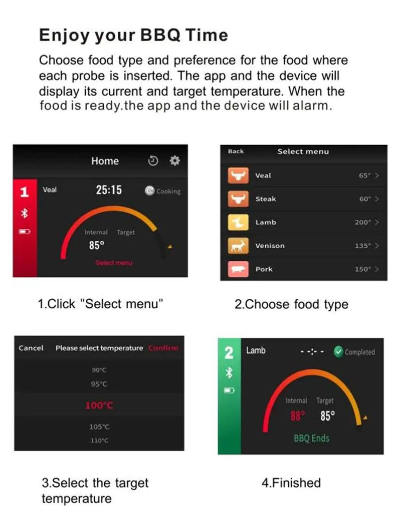 Wireless Food Thermometer - The Next Door Neighbor 