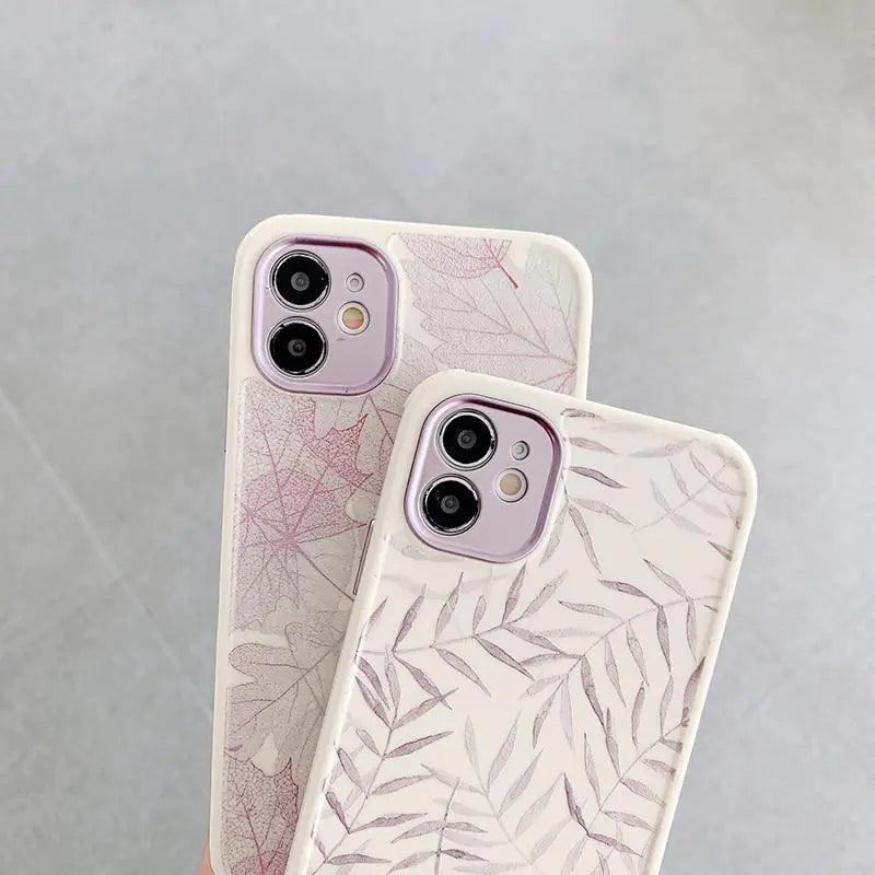 Vintage Leaves Phone Case - The Next Door Neighbor 